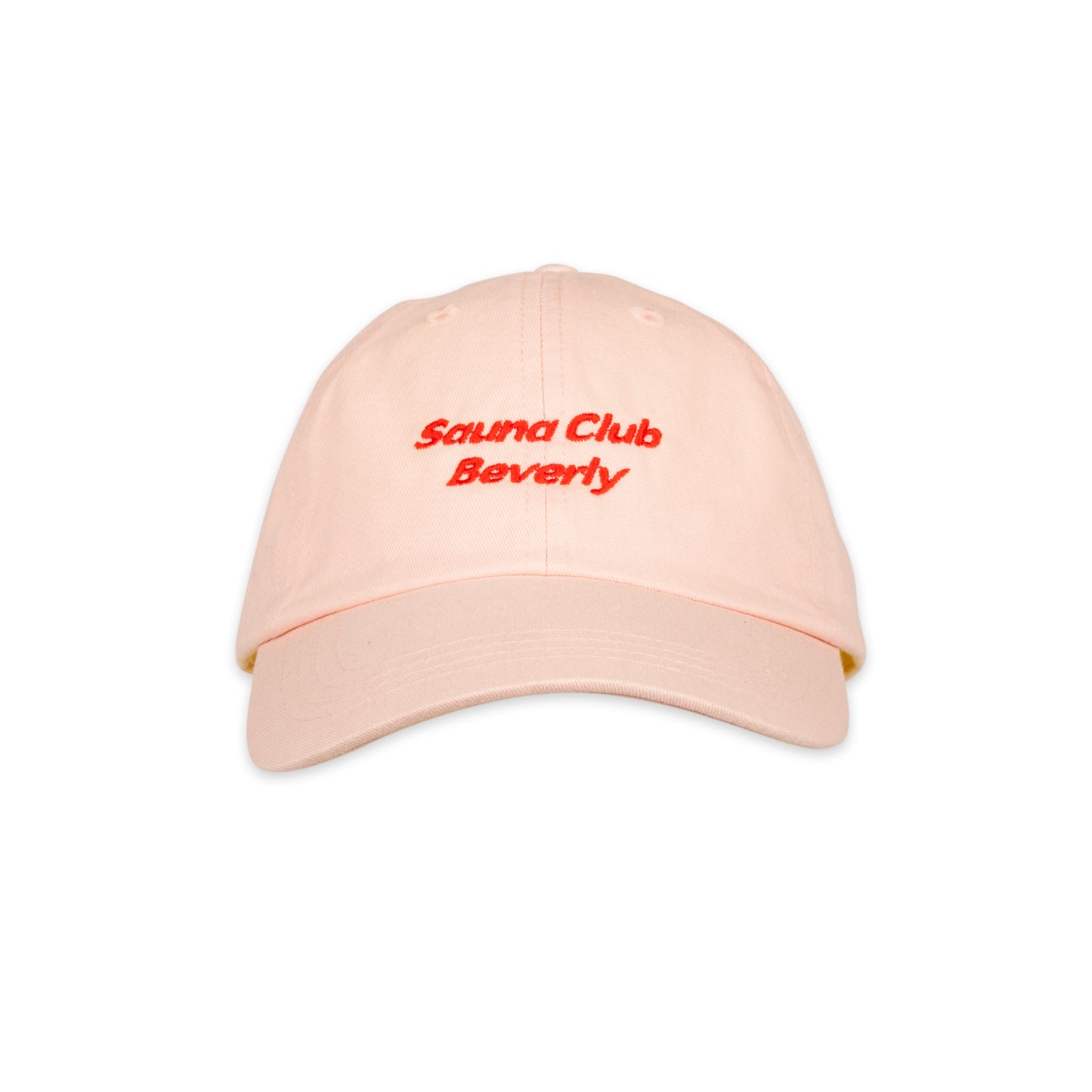 Jul. Hügler Cap „Sauna Club Beverly“ Rosa