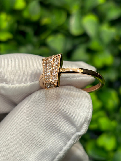 14 Kt Rosègold Ring