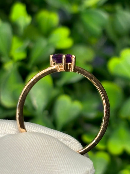 14 Kt Rosègold Ring