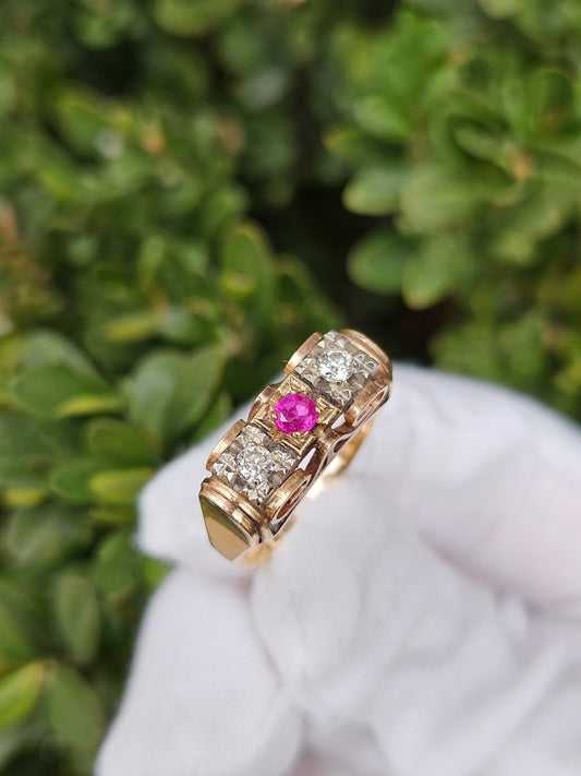 Roségoldener Ring