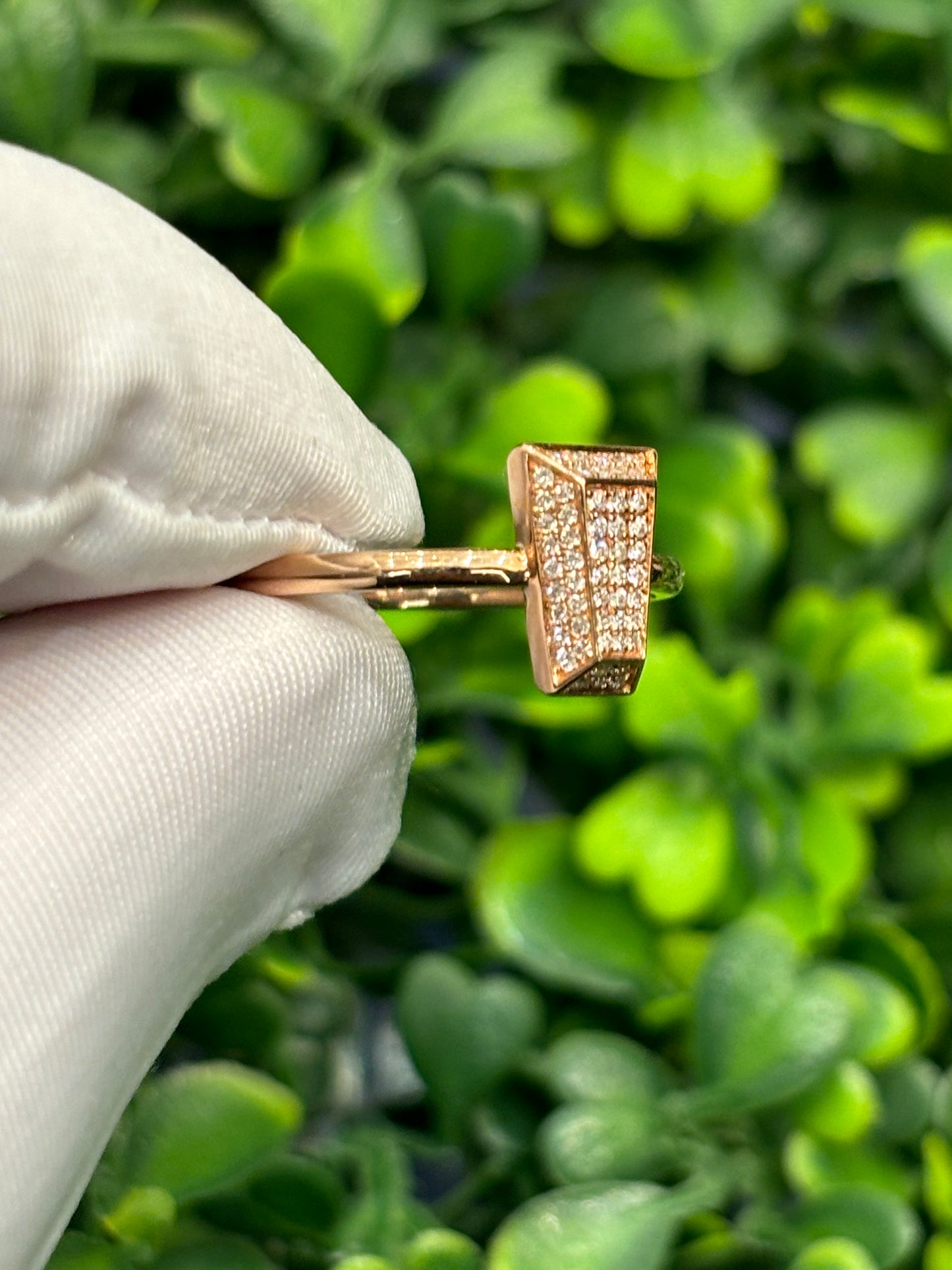 14 Kt Rosègold Ring