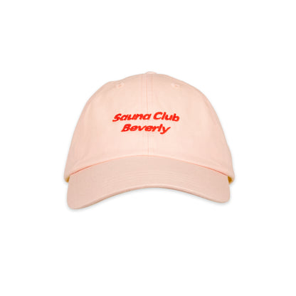 Jul. Hügler Cap „Sauna Club Beverly“ Rosa